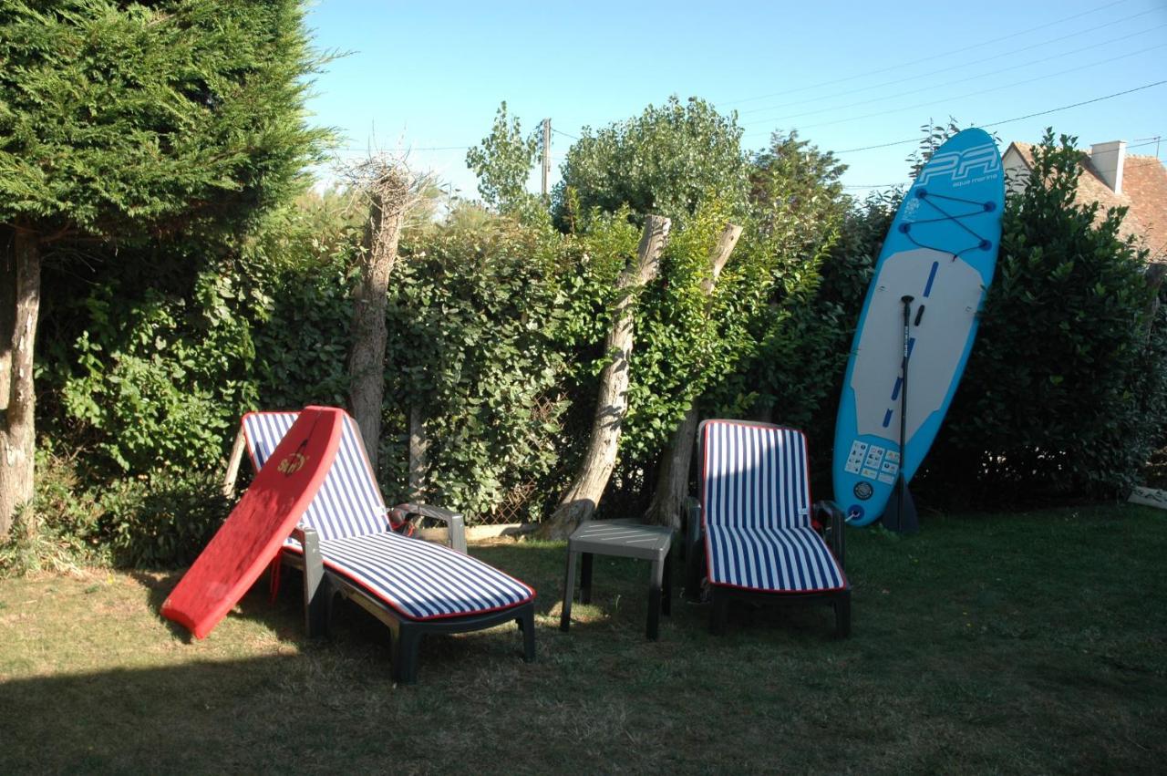 Villa Magulie, Le Calme En Bord De Plage Ver-sur-Mer Luaran gambar